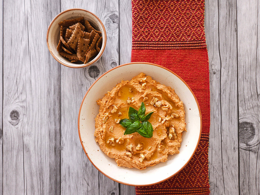 Kurutulmuş Domatesli Masala Humus