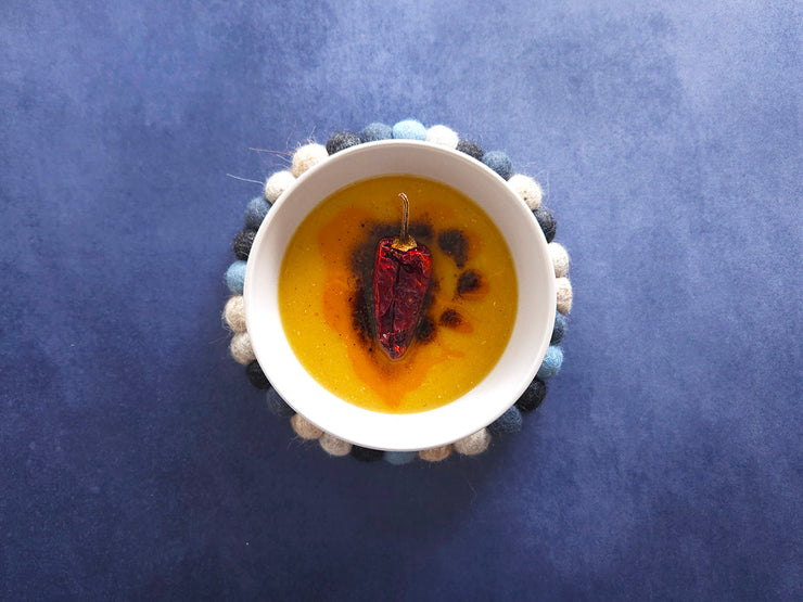 Demirhindi Ekşili, Sambar Masalalı Süzme Mercimek Çorbası